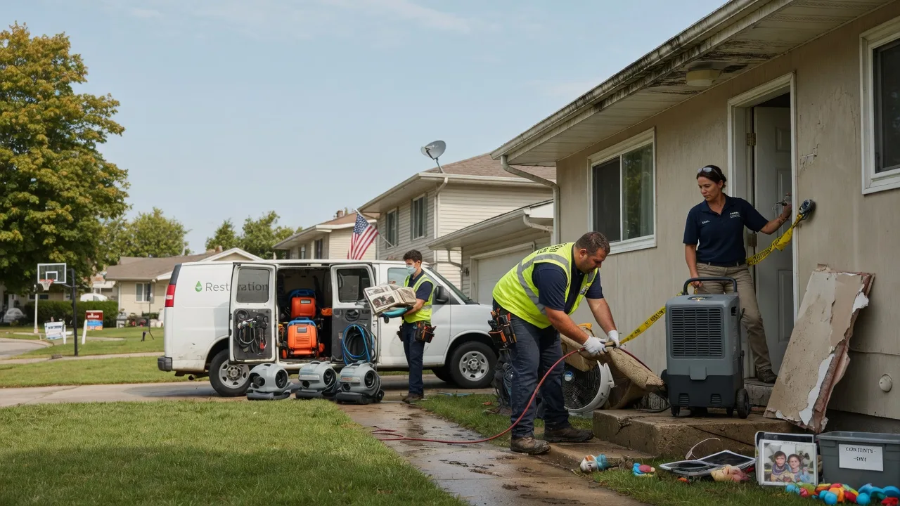Water Damage Restoration in New Salisbury, IN near me